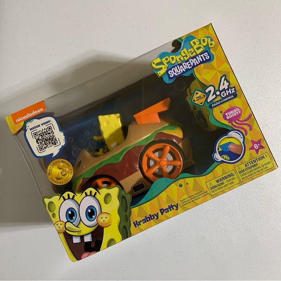 Nickelodeon Spongebob SquarePants Remote Control Car-NIB - Picture 5 of 9